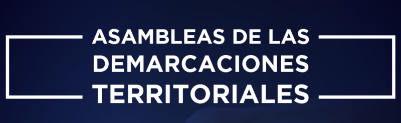 Fechas, sedes y direcciones para votar en las Asambleas de las Demarcaciones Territoriales