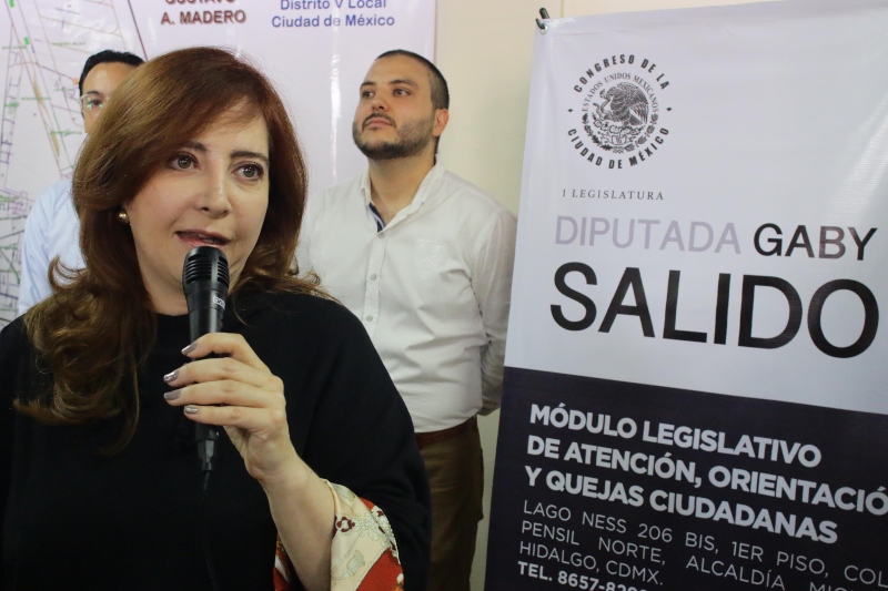 Inauguración del Módulo de la Diputada Gaby Salido