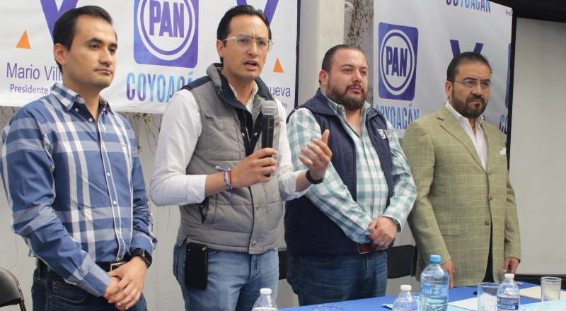 Inauguración del Curso Electoral en Coyoacán