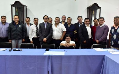 Reunión con taxistas