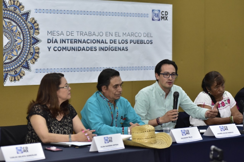 REALIZA PAN CDMX MESA DE TRABAJO CON PUEBLOS Y COMUNIDADES INDÍGENAS