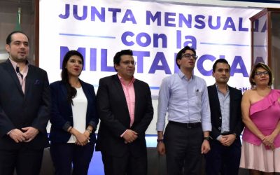 Junta Mensual con la Militancia