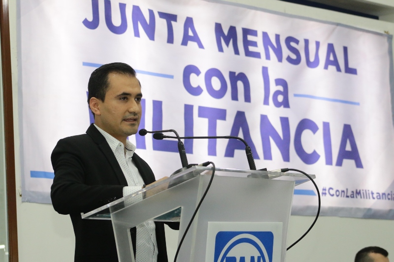 Junta Mensual con la Militancia