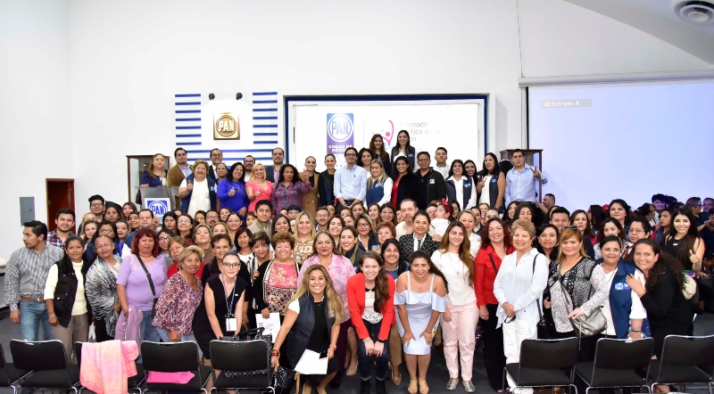 Presentación de la estructura de Promoción Política de la Mujer