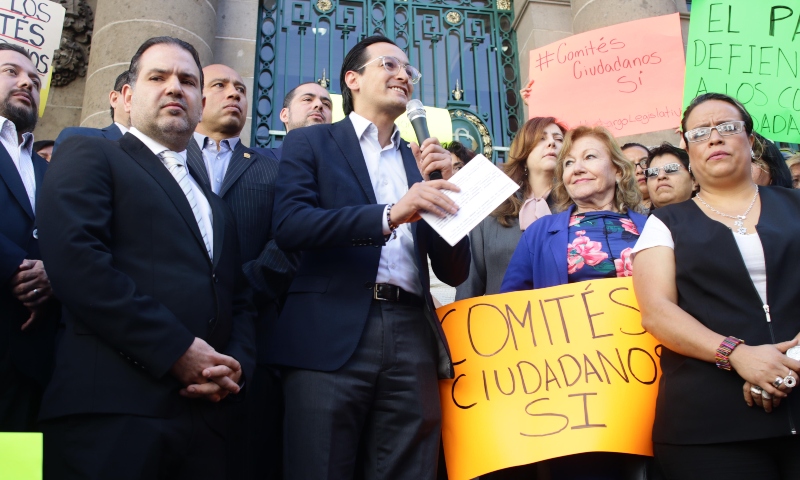 Conferencia de prensa sobre los Comités Ciudadanos