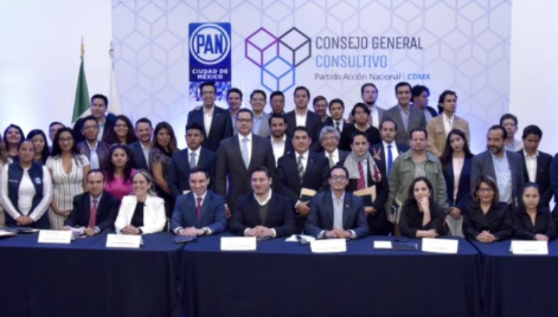 INSTALA PAN CDMX A SU CONSEJO GENERAL CONSULTIVO