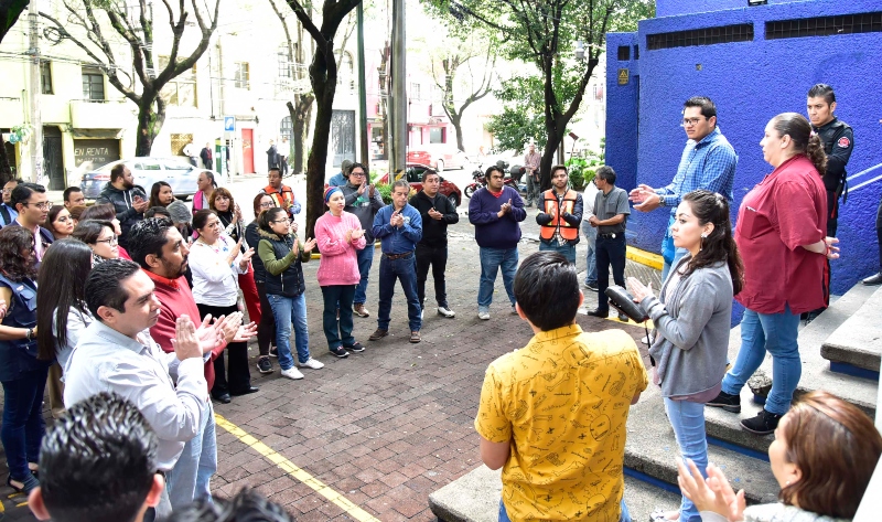 Simulacro por el 15 de septiembre