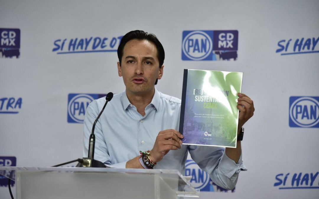 PRESENTA PAN PROPUESTA “RE-EVOLUCIÓN SUSTENTABLE PARA LA CDMX”