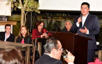 Evento fin de año con empresarios
