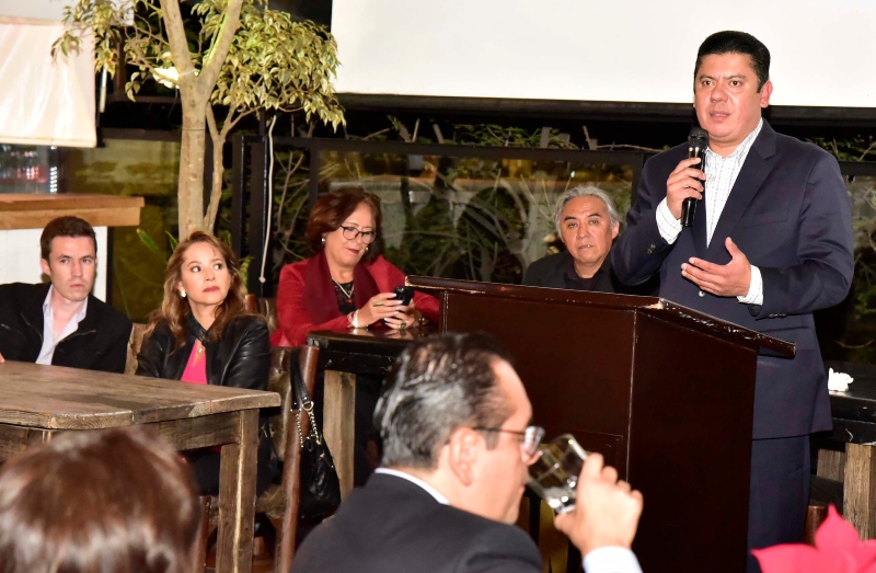 Evento fin de año con empresarios