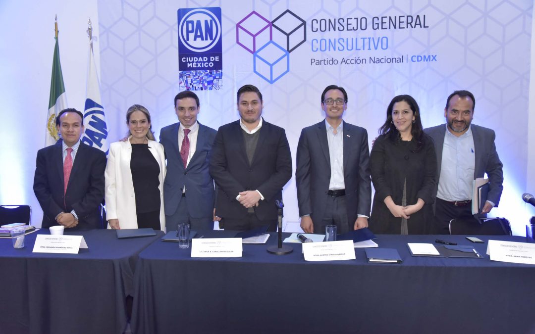 Sesión de Instalación del Consejo General Consultivo del PAN CDMX