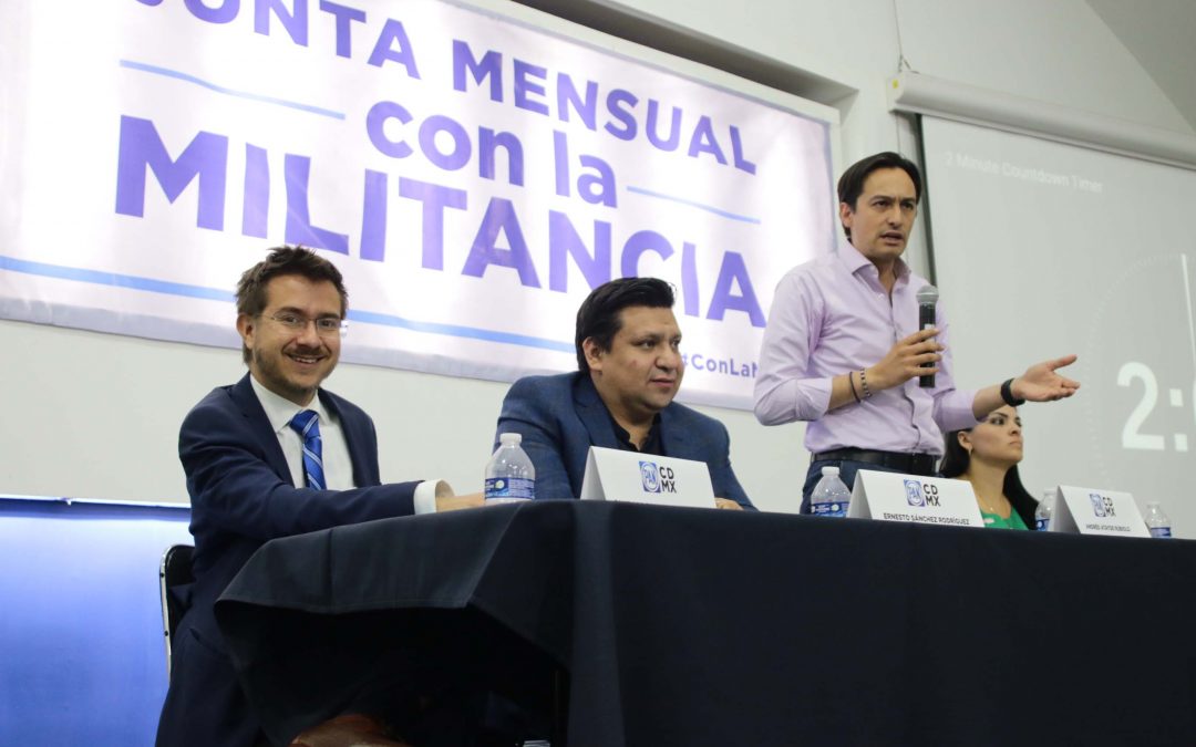 Junta General Mensual con la Militancia