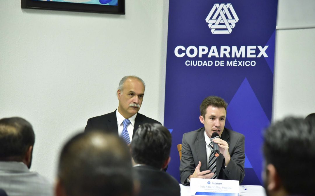 Reunión de trabajo en COPARMEX