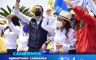 Caminamos en la caravana #VaXLaCDMX en Venustiano Carranza para apoyar a la próxima Alcaldesa, Rocío Barrera.