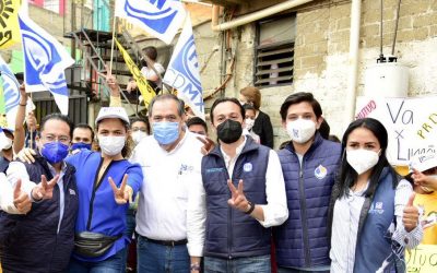 Recorrimos junto a nuestra candidata, Lia Limón G, las calles de Álvaro Obregón, nos acompañaron el Secretario General del Partido Acción Nacional, Héctor Larios Córdova, Mariana Gómez del Campo Gurza, Christian Lujano y Andrés Atayde.