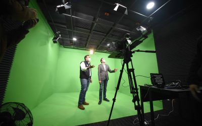 Inauguración estudio de grabación