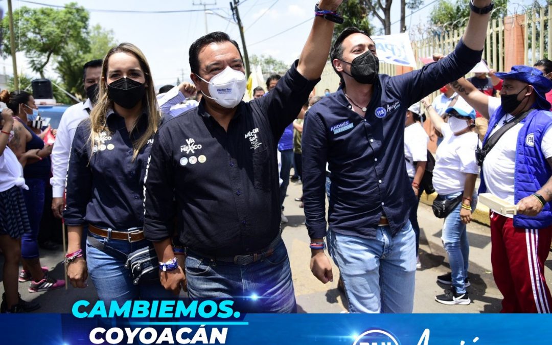 Acompañamos en su cierre de campaña a nuestro próximo Diputado Federal, Héctor Saúl en Xochimilco.