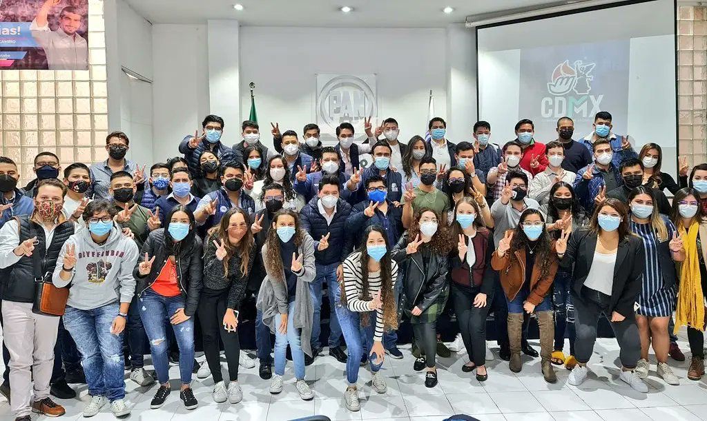 PAN CDMX TIENE A LOS MEJORES JÓVENES Y ABRE OPORTUNIDADES PARA CREAR MÁS LÍDERES