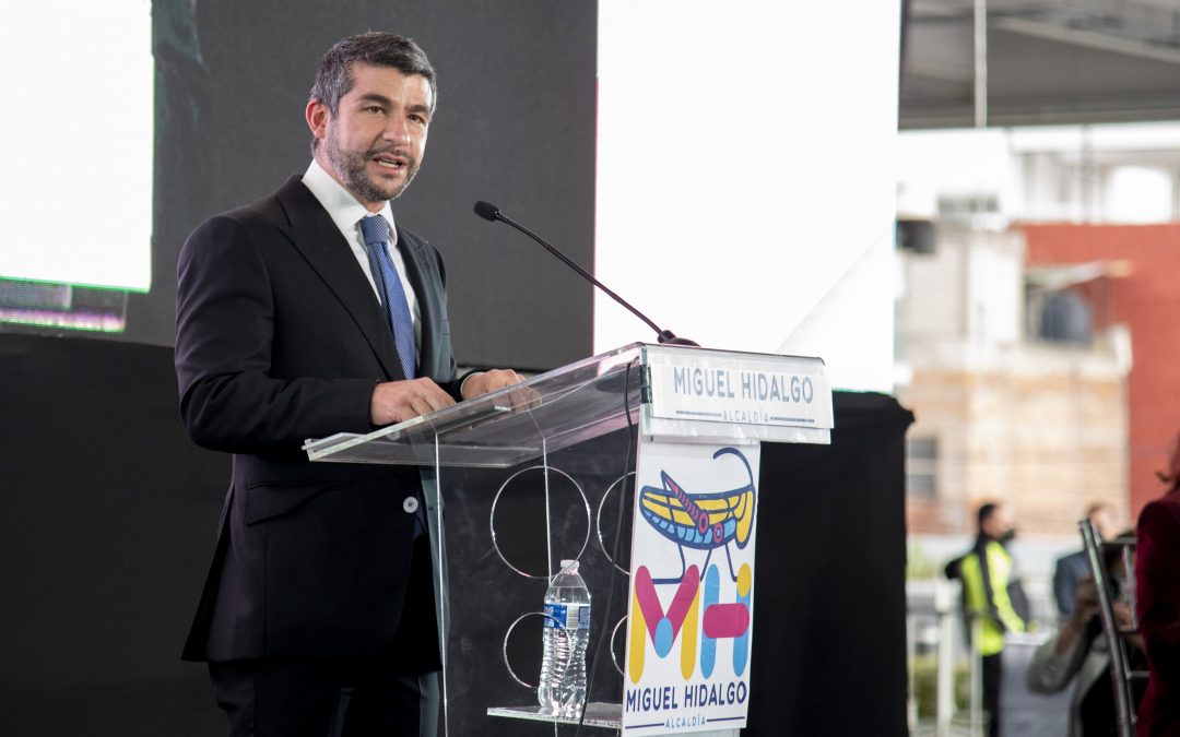 El Presidente Ernesto Sánchez Rodríguez asistió el día de hoy a la Sesión Solemne de Toma de Protesta del Concejo y Ceremonia del Inicio de la Administración de la Alcaldía Miguel Hidalgo, encabezada por el Alcalde Mauricio Tabe Echartea.