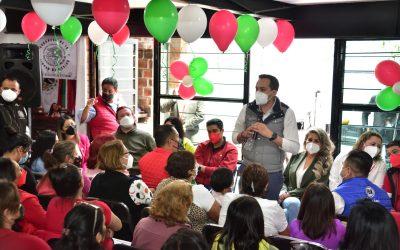 El Presidente Andrés Atayde acompañó a la Diputada Local Mónica Fernández Cesar, en la inauguración de su Módulo Legislativo de Atención y Quejas Ciudadanas, ubicado en la Alcaldía Venustiano Carranza.