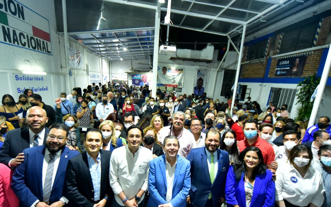 El Presidente Andrés Atayde encabezó la Tradicional Junta #ConLaMilitancia que se realizó virtual y presencial en la Alcaldía de Coyoacán.