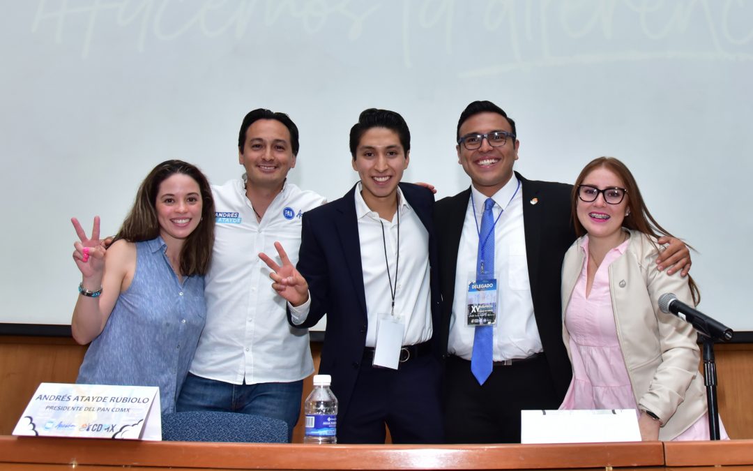 Se realizó la Asamblea XV de Acción Juvenil CDMX en donde las y los jóvenes Panistas eligieron a su próximo Dirigente Regional: Edmundo Guadarrama.