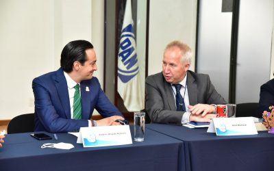 Para unir fuerzas con todos los sectores de la sociedad, hoy el PAN Ciudad de México se reúne con directivos de la Fundación Konrad-Adenauer-Stiftung, organizada por la Secretaria de Formación y Capacitación Shaila Morales Camarillo.