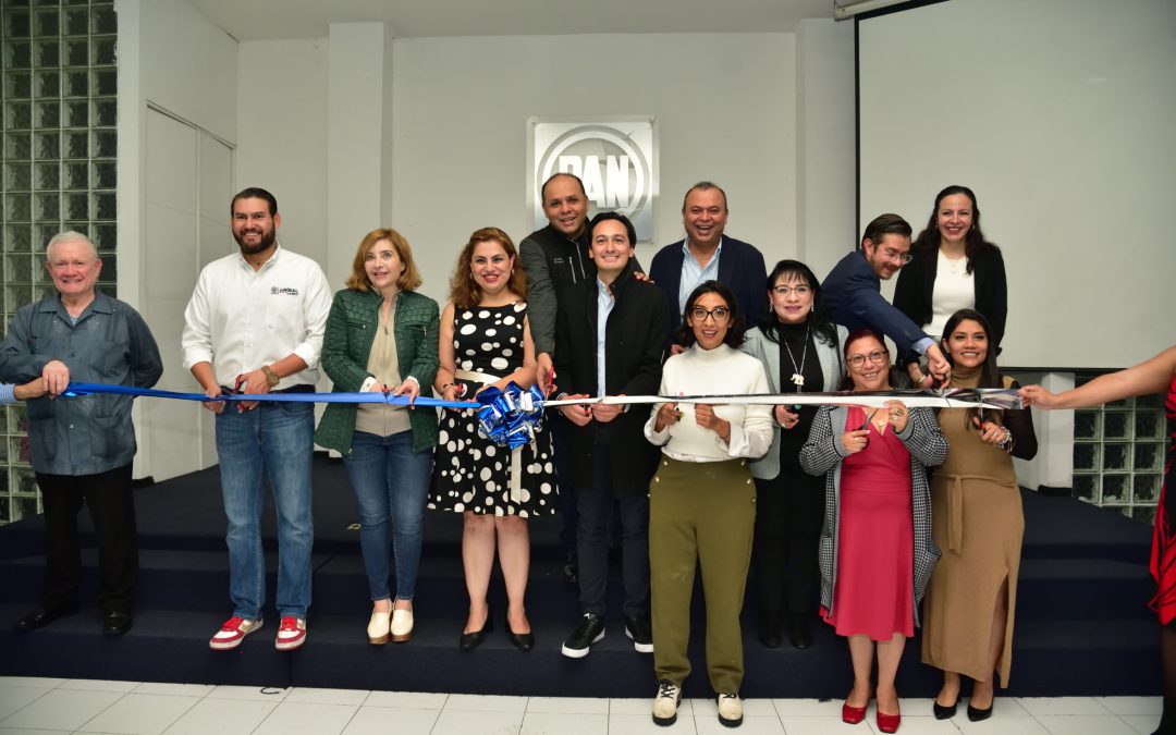 Inauguración de la fachada del PAN Cuauhtémoc CDMX.