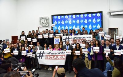 #ESCLAUDIA, EL ROSTRO DE LA PERSECUCIÓN Y REPRESIÓN POLÍTICA EN LA CDMX: ACCIÓN NACIONAL