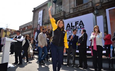 Primer informe de la Alcaldesa de Tlalpan, Alfa González