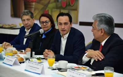 Reunión de las Diputadas y Diputados del Partido Acción Nacional con Directivos de la Cámara de Comercio de la Ciudad de México (CANACO).