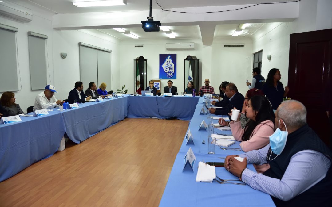 Reunión de las y los Presidentes de los 16 Comités del PAN Ciudad de México.