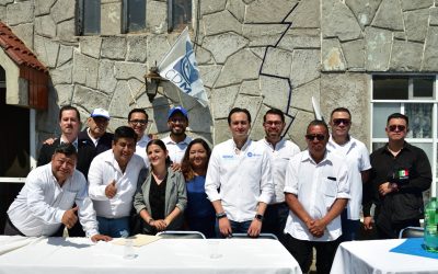 Reunión con líderes de Iztacalco.