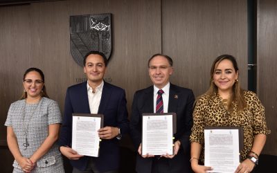 Firma de convenio académico con la UP