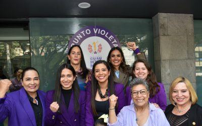 Inauguración de un Punto Violeta en el PAN CDMX