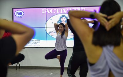 Sesión de yoga