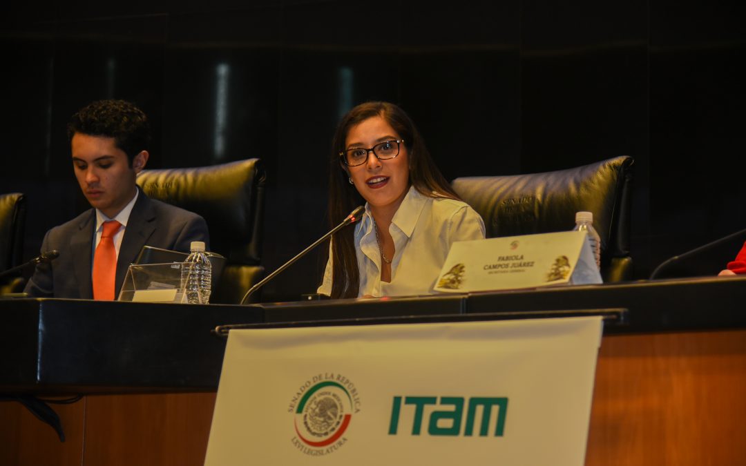 Plática con alumnos del ITAM en el Senado de la República