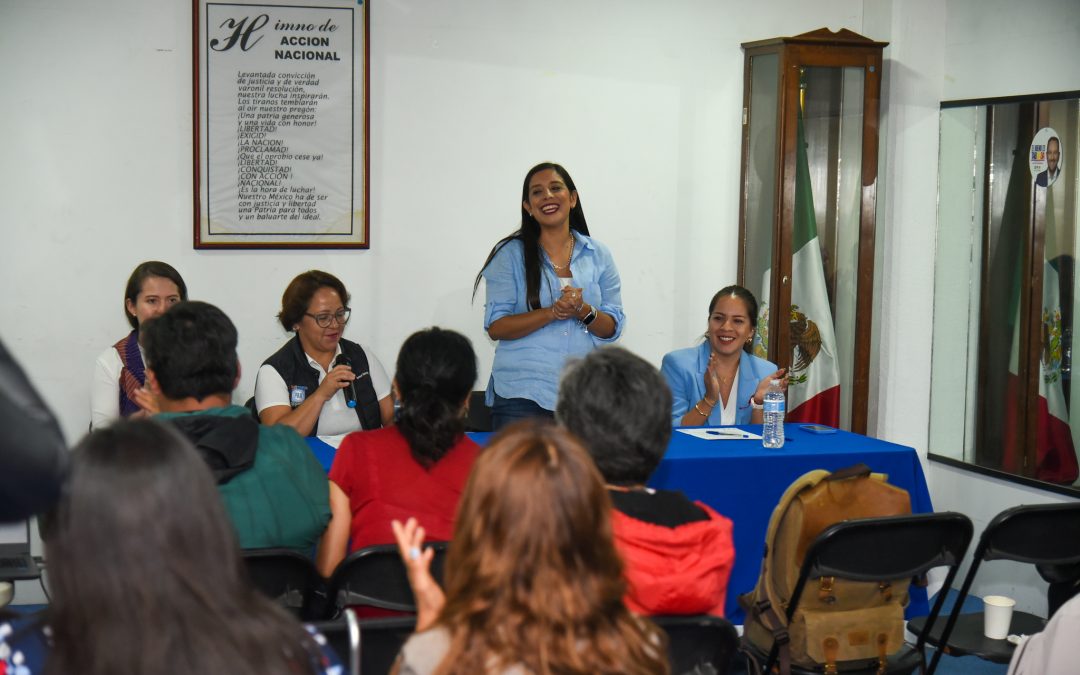 Reunión con militantes de Azcapotzalco