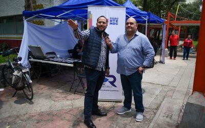 Recorrido con el Concejal César Ramírez de Cuauhtémoc