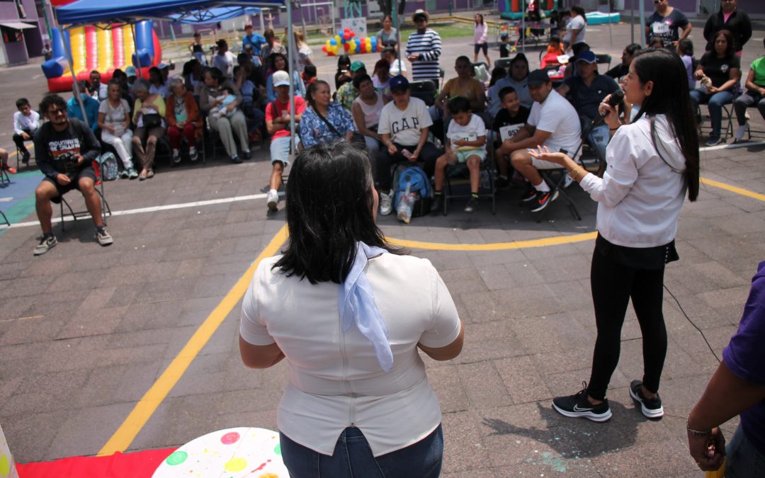 Reunión con vecinos de Iztacalco