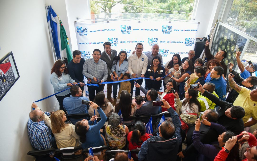 Reinauguración Comité de Tlalpan