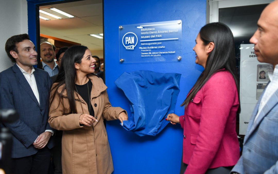 Reinauguramos la Biblioteca de nuestro Comité y estrenamos el Museo del PAN “María Elena Álvarez Bernal”