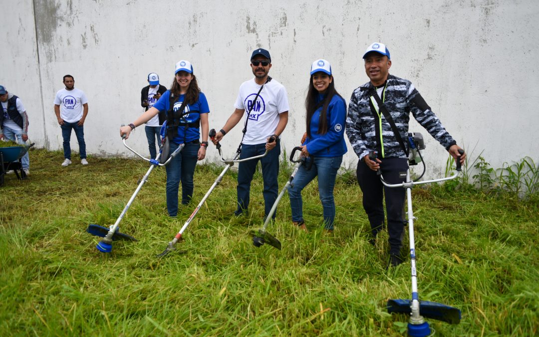 Jornada de limpieza en Tlalpan