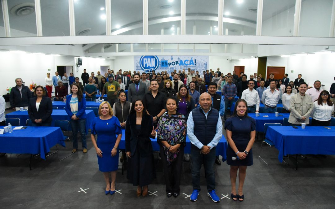 Junta de militantes del PAN CDMX