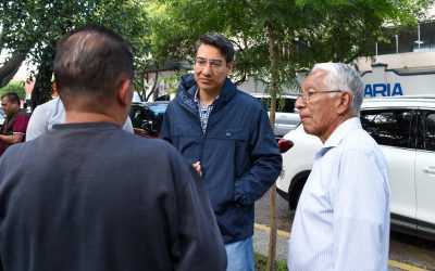 Reunión vecinal del Dip. Andrés Sánchez