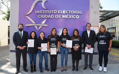 Queja de la Diputada Laura Álvarez ante el IECDMX