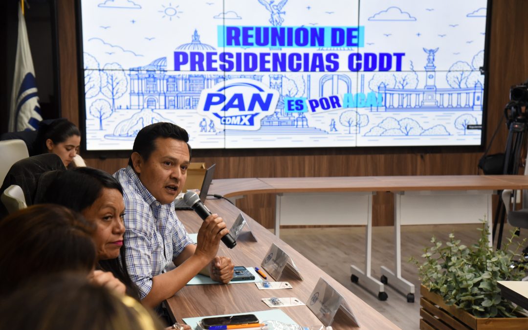Junta con Presidentes de CDDT