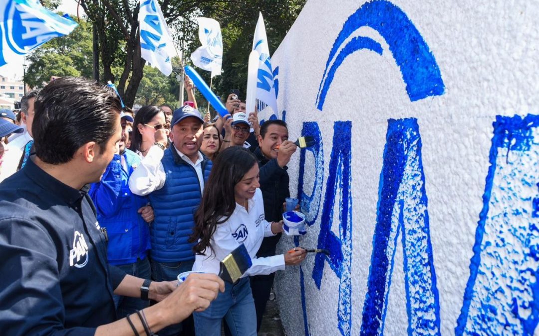 REFUERZA LUISA GUTIÉRREZ ESTRATEGIA TERRITORIAL DEL PAN CDMX CON ACTIVACIONES EN CALLE