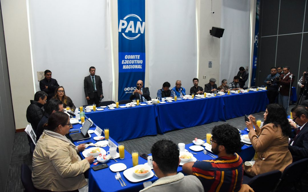 Conferencia de Prensa en el CEN