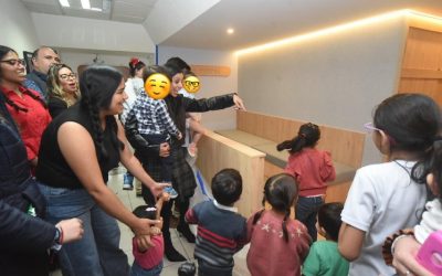 Inauguración de la ludoteca y el lactario del Comité Regional